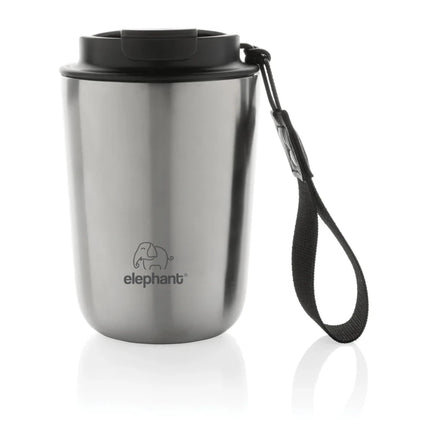 Cuppa RCS re-steel vacuum tumbler with lanyard - hospitality