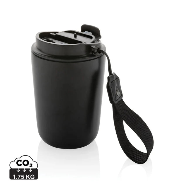 Cuppa RCS re-steel vacuum tumbler with lanyard - hospitality
