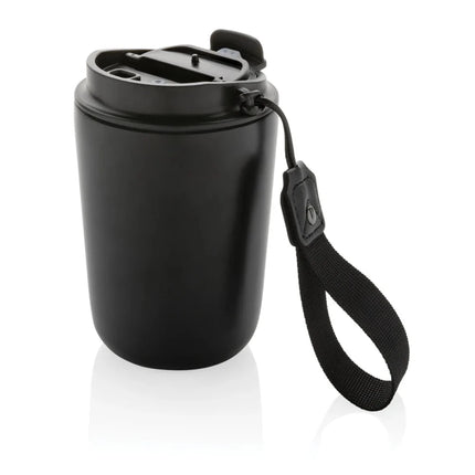 Cuppa RCS re-steel vacuum tumbler with lanyard - hospitality