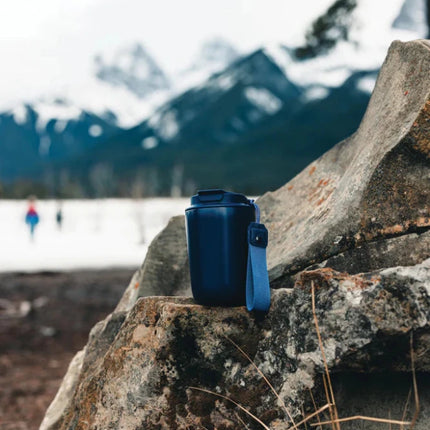 Cuppa RCS re-steel vacuum tumbler with lanyard - hospitality