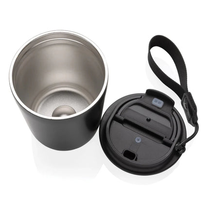 Cuppa RCS re-steel vacuum tumbler with lanyard - hospitality