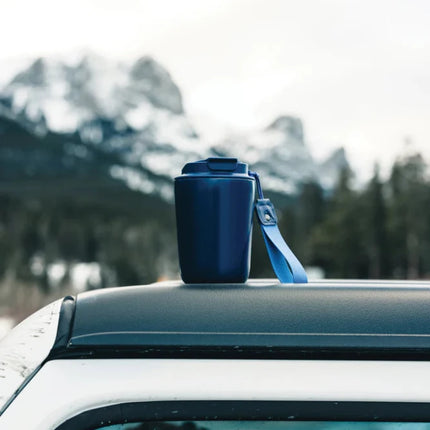 Cuppa RCS re-steel vacuum tumbler with lanyard - hospitality