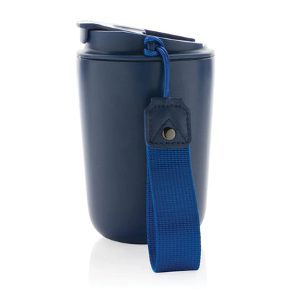 Cuppa RCS re-steel vacuum tumbler with lanyard - hospitality