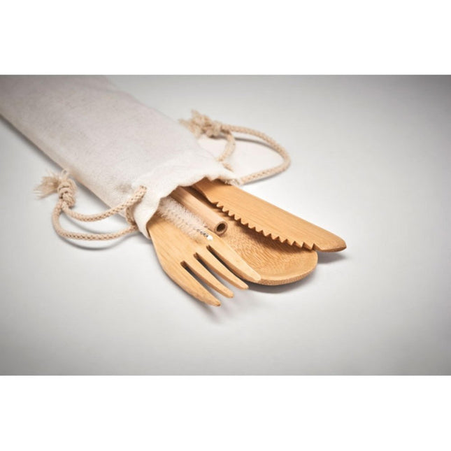 Cutlery with straw pack of 25 - hospitality