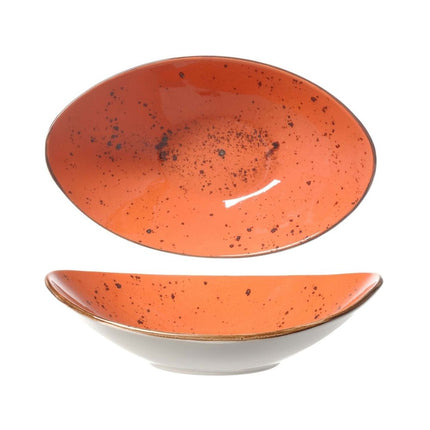 Dahlia boat bowl, 250x160mm - hospitality