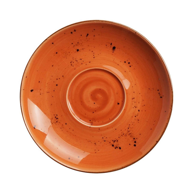 Dahlia cappuccino saucer, 160mm - hospitality