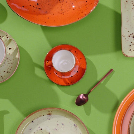 Dahlia cappuccino saucer, 160mm - hospitality
