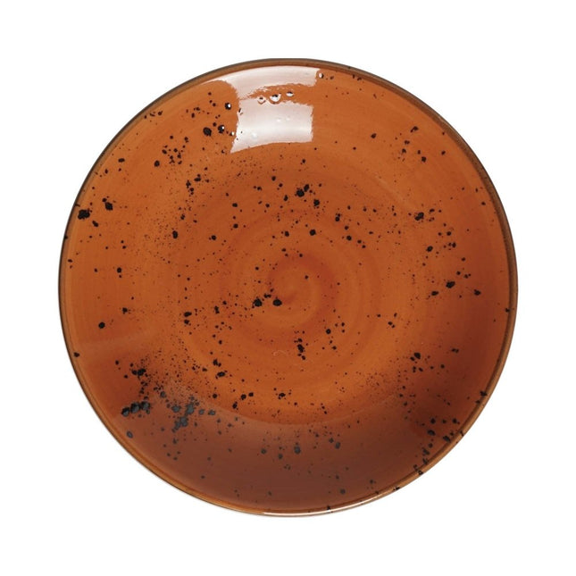 Dahlia deep coupe plate, 230mm - hospitality