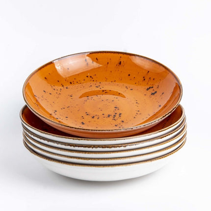 Dahlia deep coupe plate, 230mm - hospitality