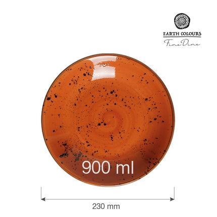 Dahlia deep coupe plate, 230mm - hospitality