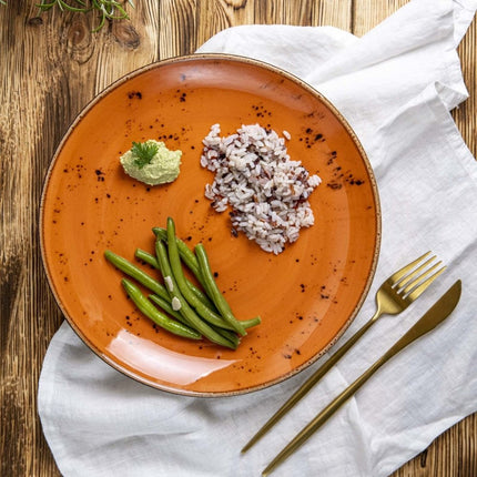 Dahlia flat plate, 190mm - hospitality