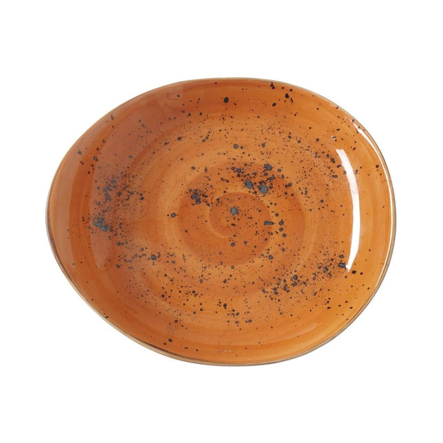 Dahlia presentation plate, 240x270mm - hospitality