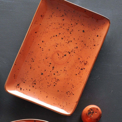 Dahlia rectangular plate, 300x200mm - hospitality