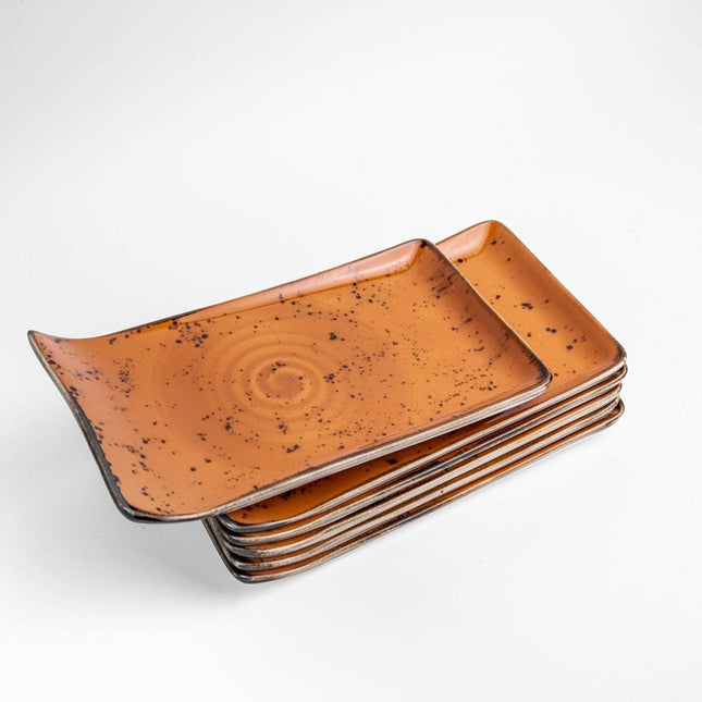 Dahlia serving plate, 215x120mm - hospitality