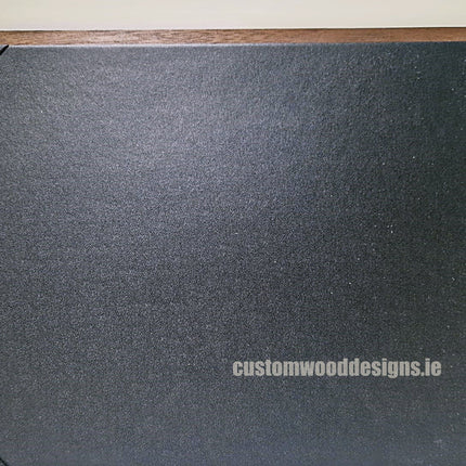 A set of 20 A4 walnut album menu displays by Securit, featuring elegant wooden frames for restaurant or event menus.