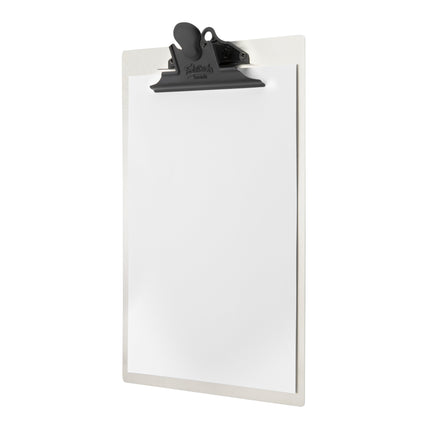 Set of 20 Securit metal clipboards, 33x23cm, with sturdy clips for secure paper holding, ideal for office or school use.