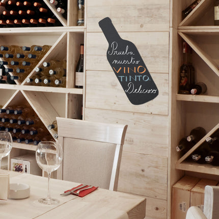 Bottle Chalkboard pack of 6 Custom Wood Designs __label: Multibuy default-title-bottle-chalkboard-pack-of-6-53613407568215