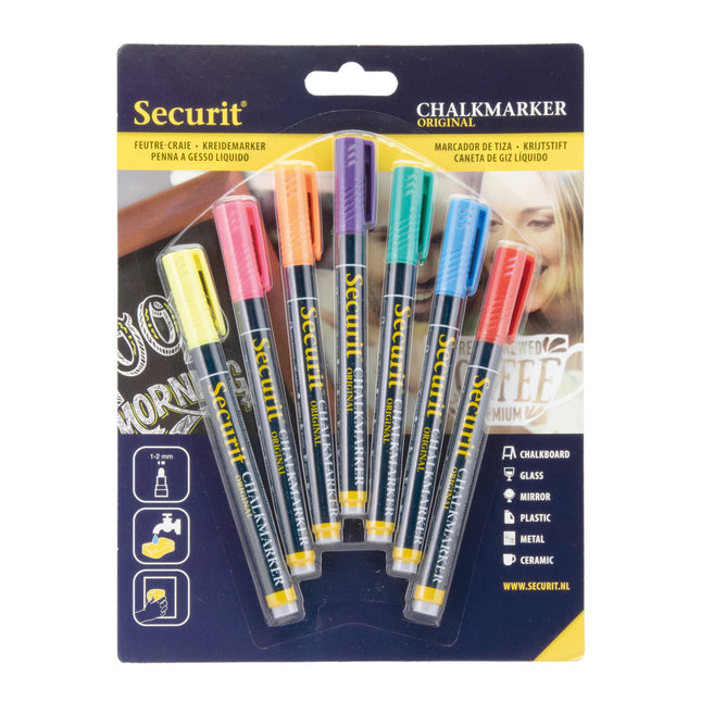 Liquid Chalkmarkers set of 7 Custom Wood Designs default-title-liquid-chalkmarkers-set-of-7-53613624656215