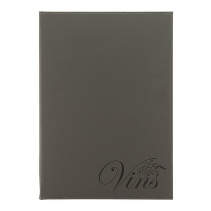 Velvet wine menu holder 8 x A4 pack of 10 Custom Wood Designs __label: Multibuy default-title-velvet-wine-menu-holder-8-x-a4-pack-of-10-53613302514007