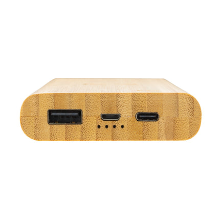 Wooden bamboo 5W wireless powerbank pack of 25 Custom Wood Designs __label: Multibuy default-title-wooden-bamboo-5w-wireless-powerbank-pack-of-25-53613210468695