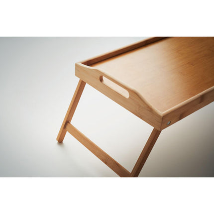 Wooden bamboo foldable tray pack of 10 Custom Wood Designs __label: Multibuy default-title-wooden-bamboo-foldable-tray-pack-of-10-53613219643735