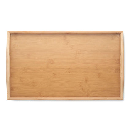 Wooden bamboo foldable tray pack of 10 Custom Wood Designs __label: Multibuy default-title-wooden-bamboo-foldable-tray-pack-of-10-53613220921687