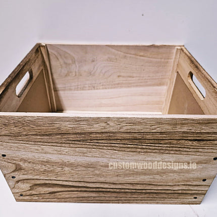 Wooden crate with chalkboard pack of 10 Securit __label: Multibuy default-title-wooden-crate-with-chalkboard-pack-of-10-53613141950807