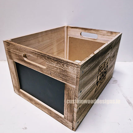 Wooden crate with chalkboard pack of 10 Securit __label: Multibuy default-title-wooden-crate-with-chalkboard-pack-of-10-53613143097687
