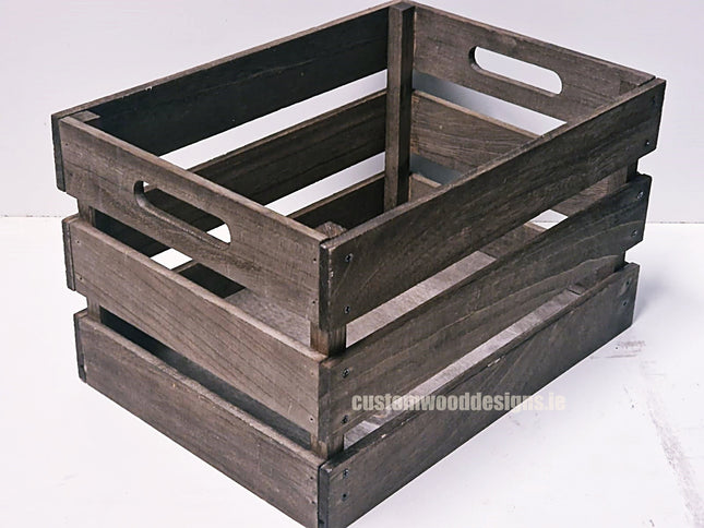 Wooden vintage crate pack of 10 Securit __label: Multibuy default-title-wooden-vintage-crate-pack-of-10-53613140345175_c81db586-000d-417a-bdeb-3ced3a5f7515