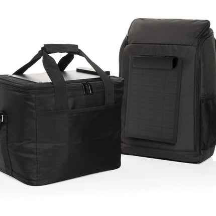 deluxe backpack with 5W solar panel - hospitality