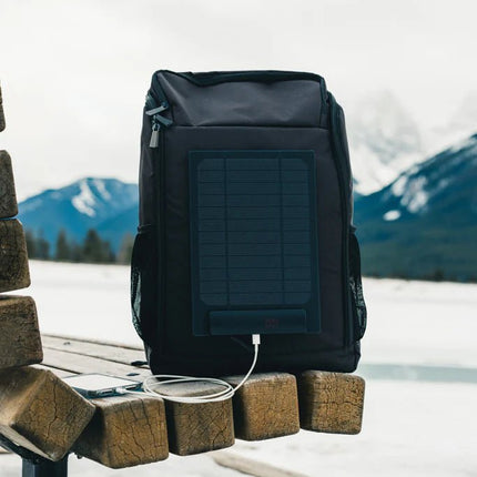 deluxe backpack with 5W solar panel - hospitality