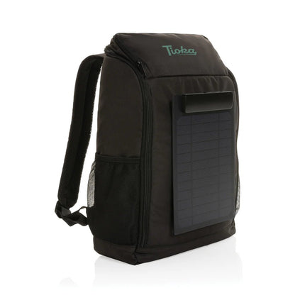 deluxe backpack with 5W solar panel - hospitality