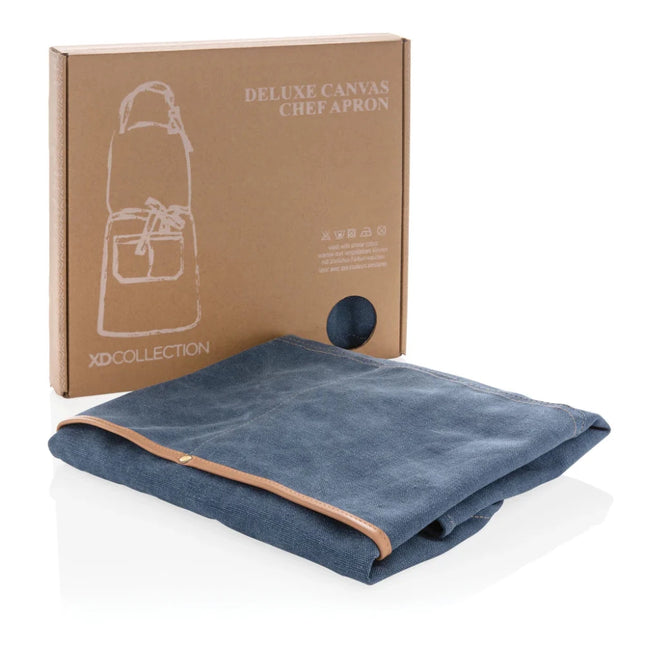 Deluxe canvas chef apron - hospitality