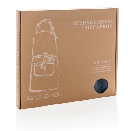 Deluxe canvas chef apron - hospitality