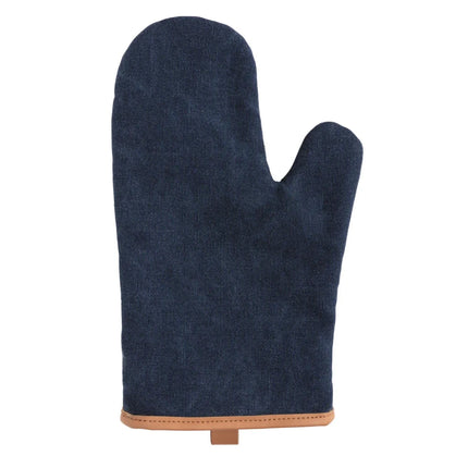 Deluxe canvas oven mitt - hospitality