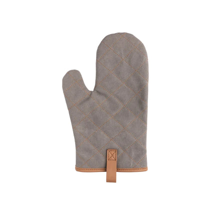 Deluxe canvas oven mitt - hospitality