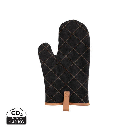 Deluxe canvas oven mitt - hospitality