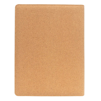 Deluxe cork portfolio A4 with pen - hospitality