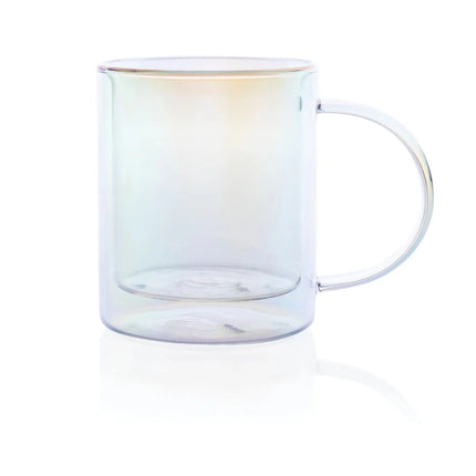 Deluxe double wall electroplated mug - hospitality