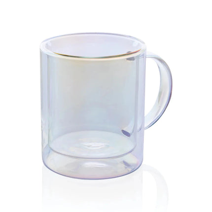 Deluxe double wall electroplated mug - hospitality