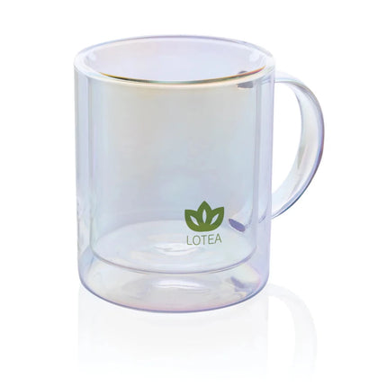 Deluxe double wall electroplated mug - hospitality