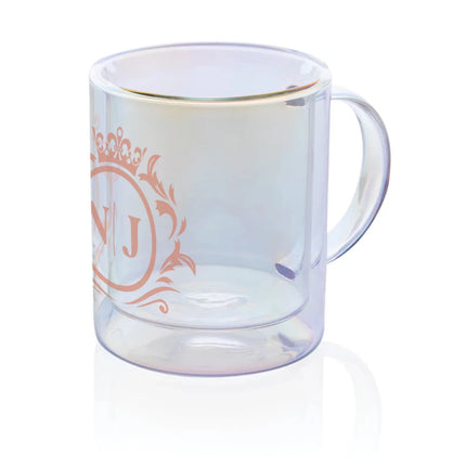 Deluxe double wall electroplated mug - hospitality