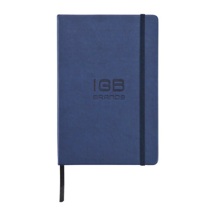 Deluxe hardcover PU A5 notebook - hospitality