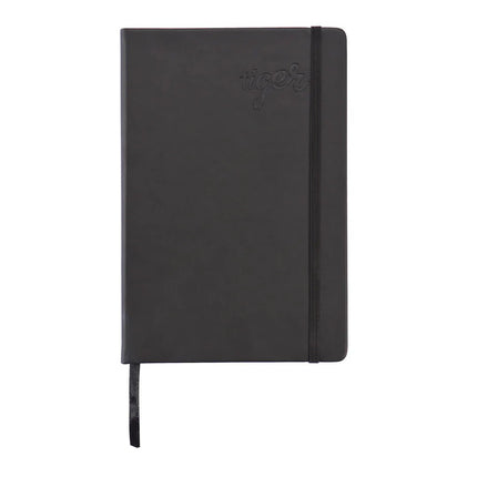 Deluxe hardcover PU A5 notebook - hospitality