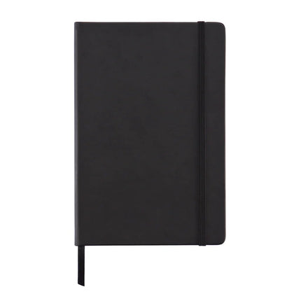 Deluxe hardcover PU A5 notebook - hospitality