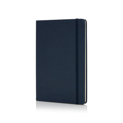 Deluxe hardcover PU A5 notebook - hospitality