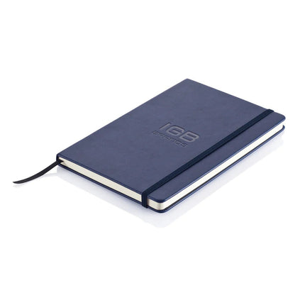 Deluxe hardcover PU A5 notebook - hospitality