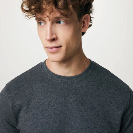 Denal recycled cotton crew neck undyed - hospitality