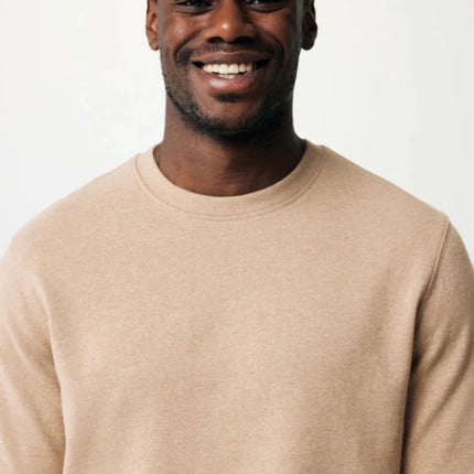 Denal recycled cotton crew neck undyed - hospitality