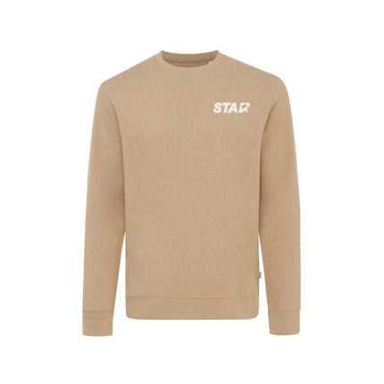 Denal recycled cotton crew neck undyed - hospitality